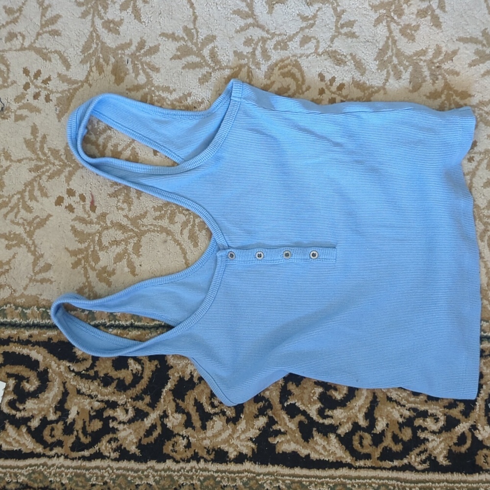 Cute Light blue Abercrombie and Fitch tank M